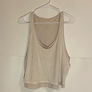 Lululemon Double Layered Crop Tank Top